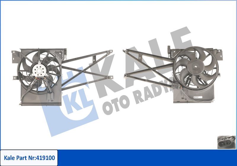 OPEL VECTRA B 96-01 KLIMA FAN MOTORU 1341262 1341155 KALE