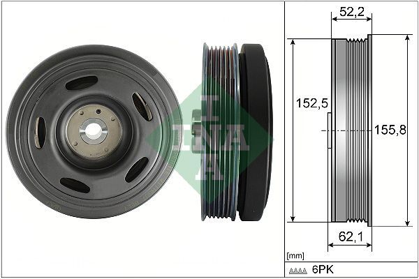 RENAULT MEGANE IV/TALISMAN/KADJAR 19- KRANK KASNAGI 123038345R INA