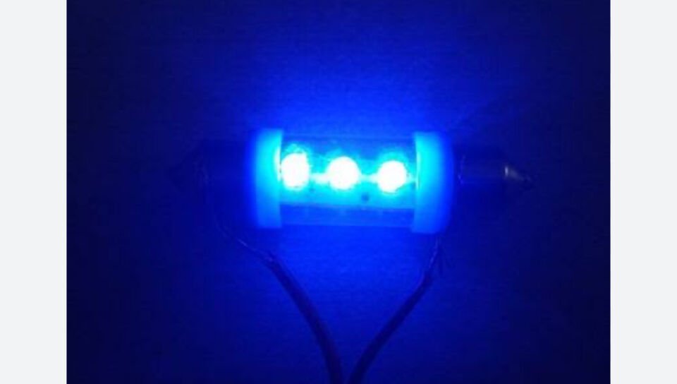 SOFİT LED 6 LEDLİ 12 V MAVİ