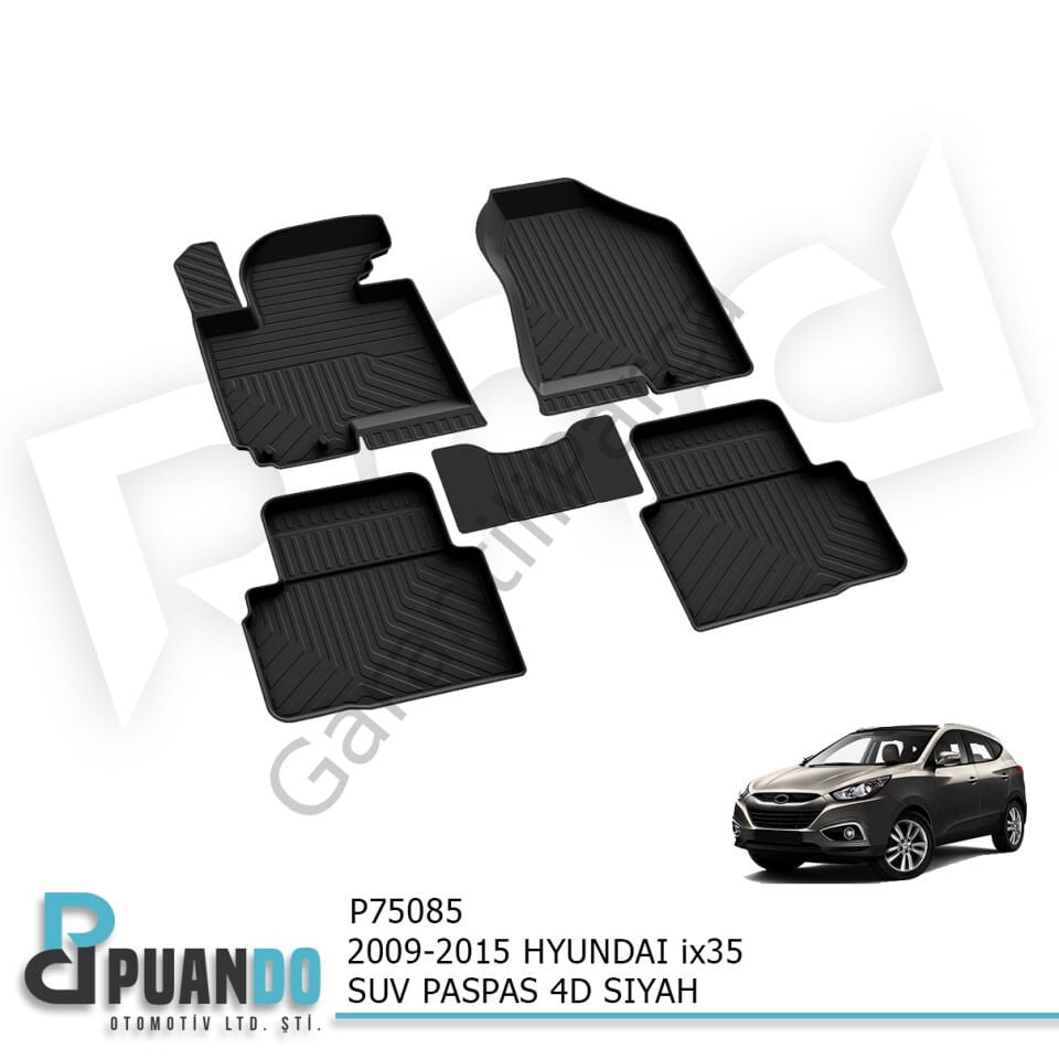 2009-2015 HYUNDAI ix35 SUV PASPAS 4D SIYAH