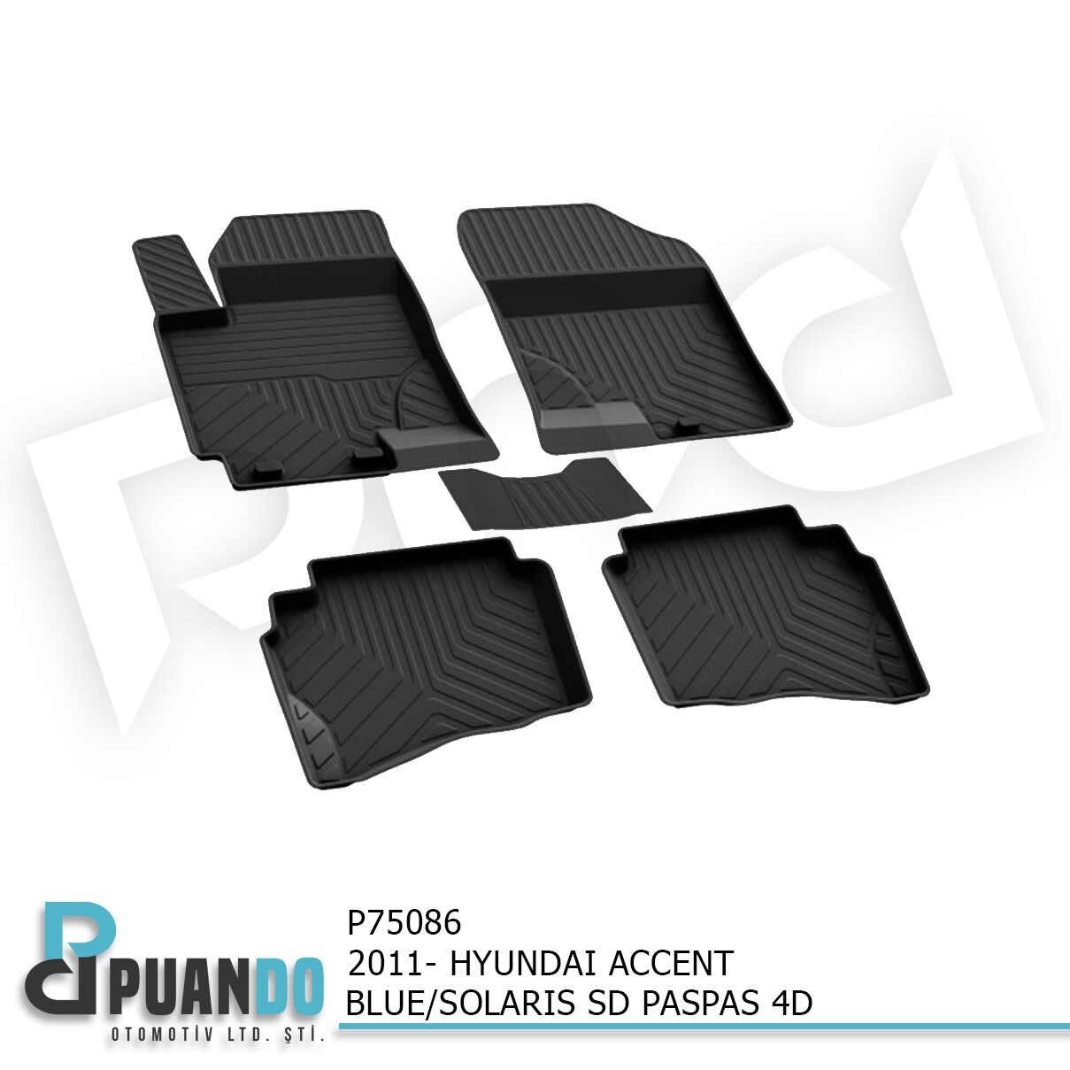 2011- HYUNDAI ACCENT BLUE/SOLARIS SD PASPAS 4D SIY