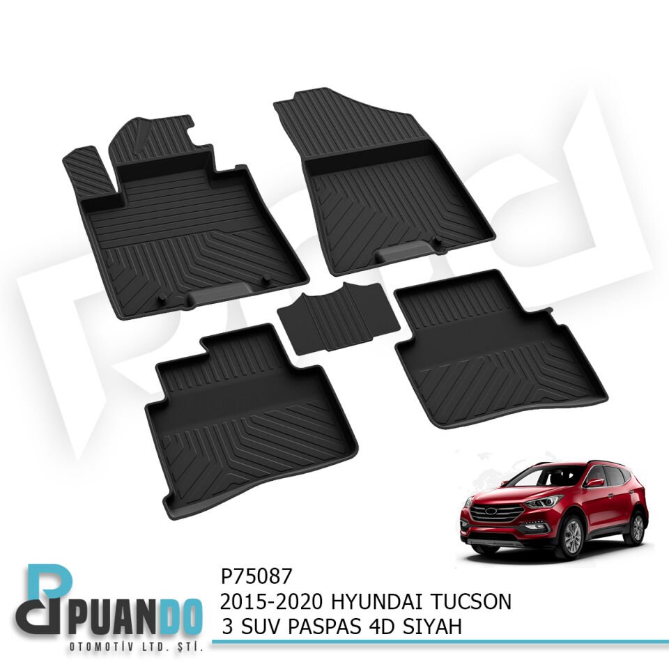 2015-2020 HYUNDAI TUCSON 3 SUV PASPAS 4D SIYAH