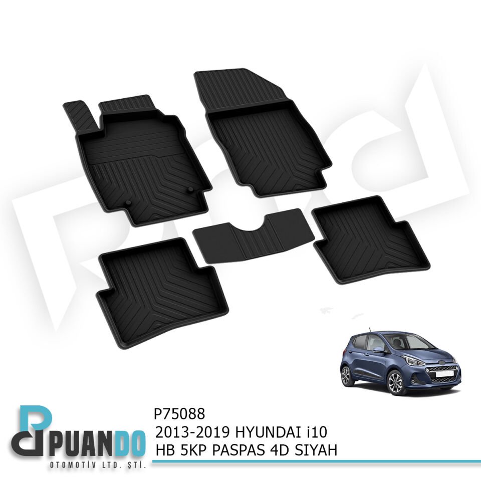 2013-2019 HYUNDAI i10 HB 5KP PASPAS 4D SIYAH