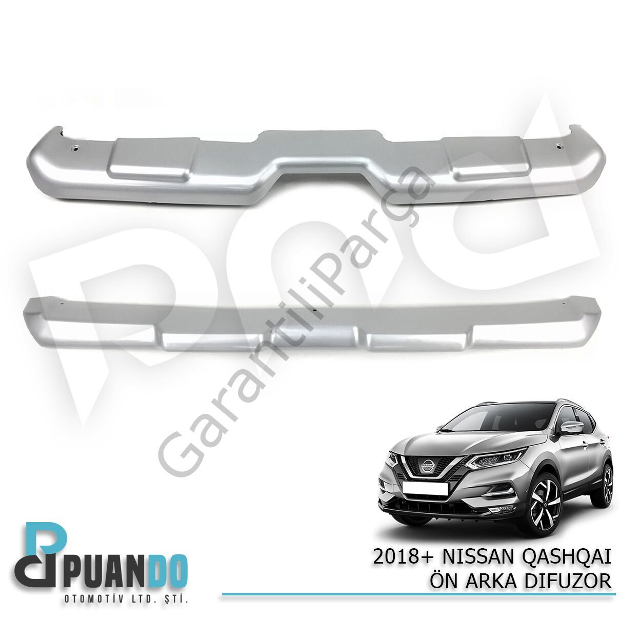 2018+ NISSAN QASHQAI ON ARKA DIFUZOR