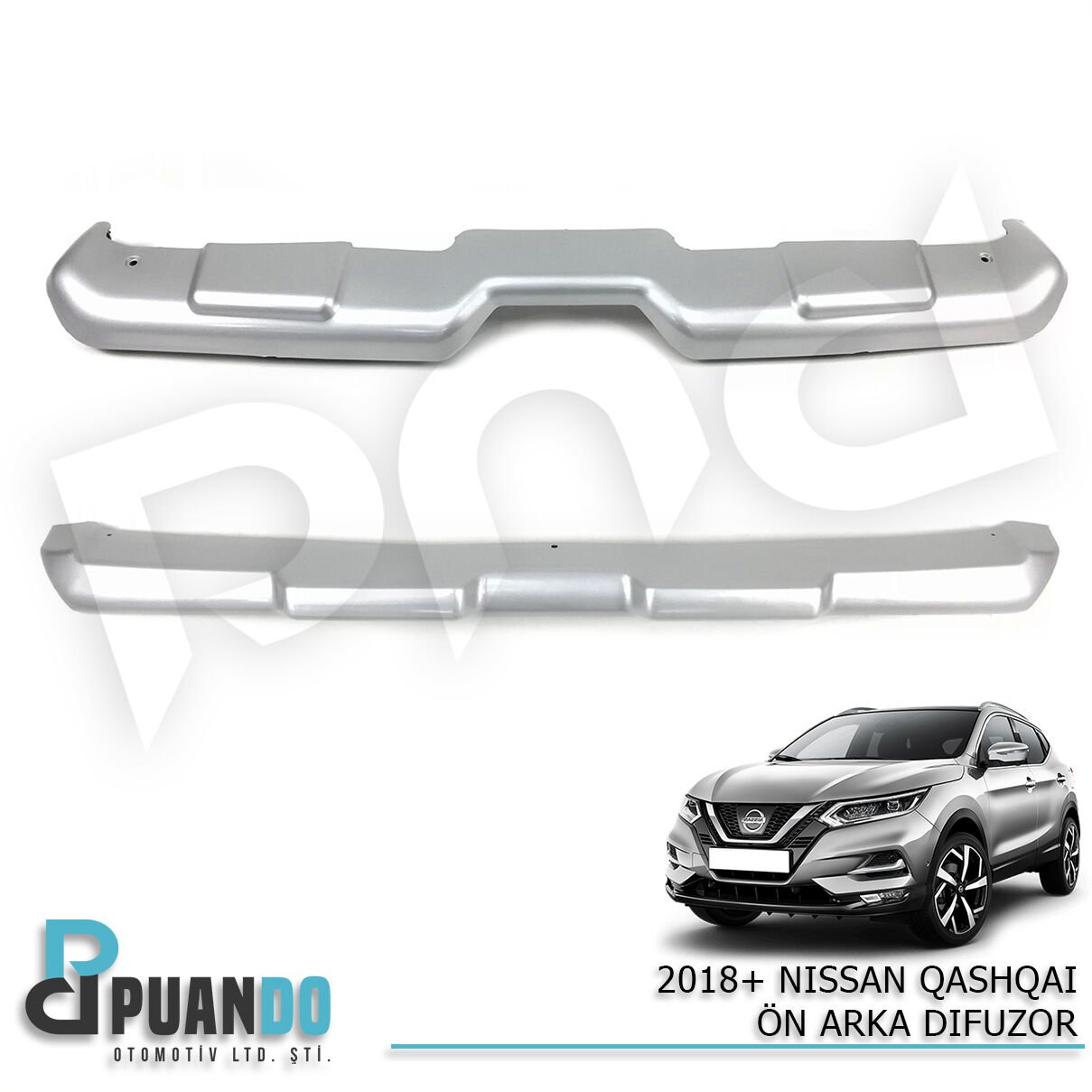 2018+ NISSAN QASHQAI ON ARKA DIFUZOR