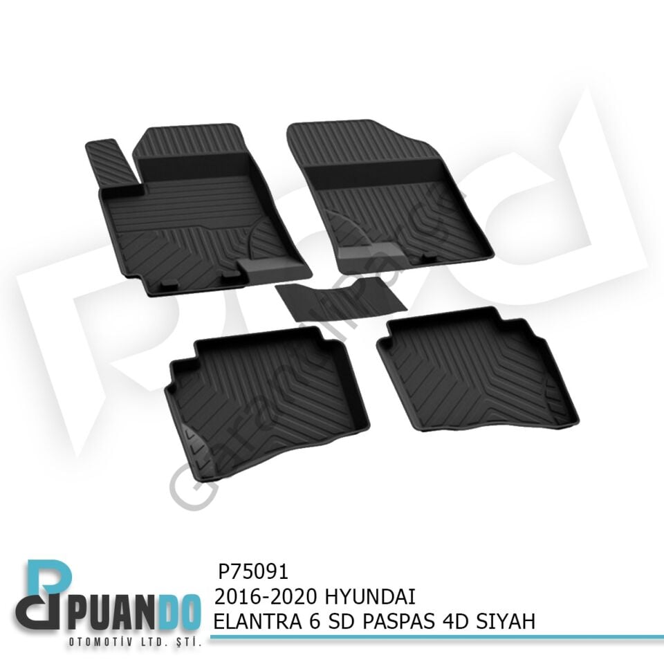 2016-2020 HYUNDAI ELANTRA 6 SD PASPAS 4D SIYAH