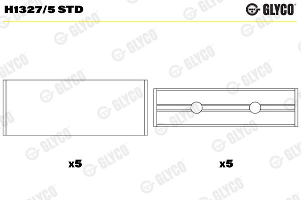 RENAULT MASTER-III-MOVANO-B 10- ANA YATAK 122076139R GLYCO