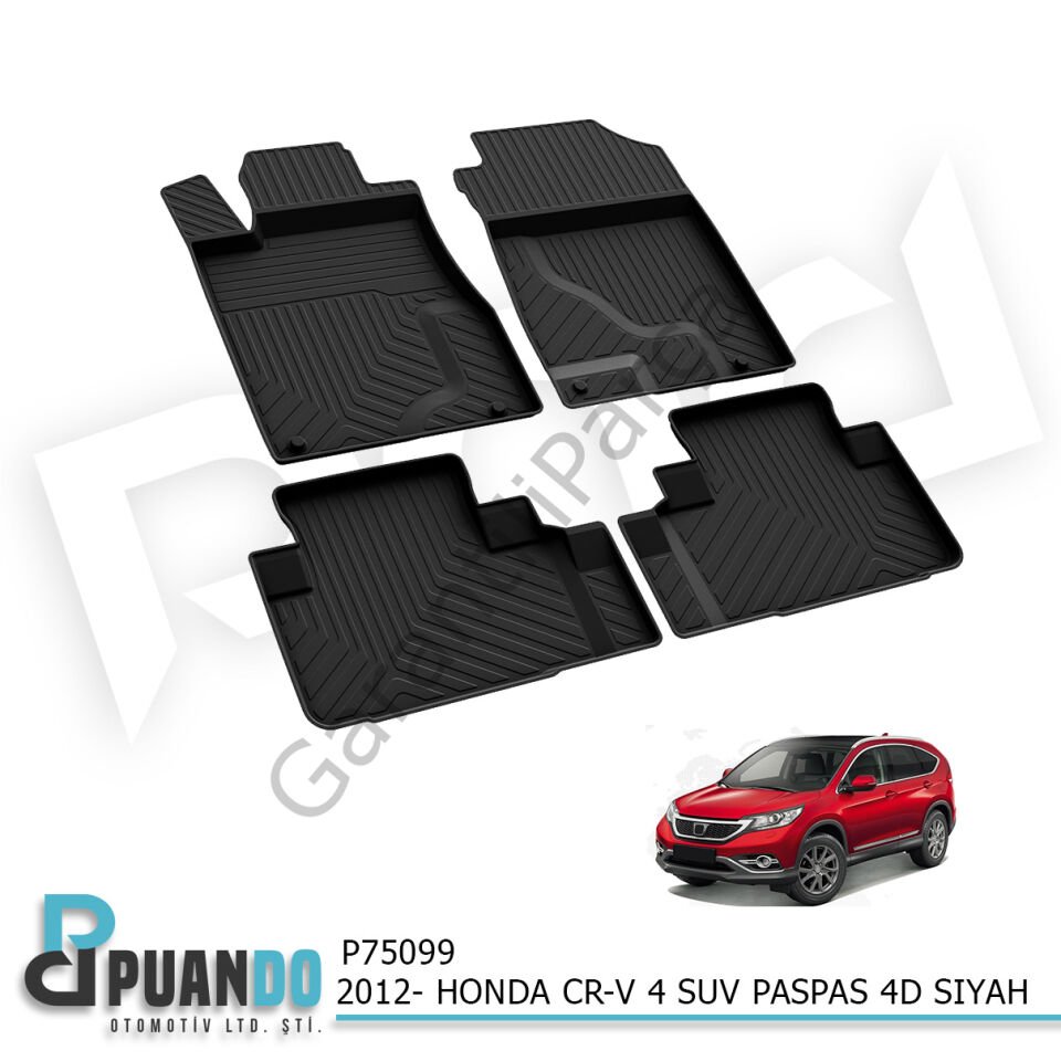 2012- HONDA CR-V 4 SUV PASPAS 4D SIYAH