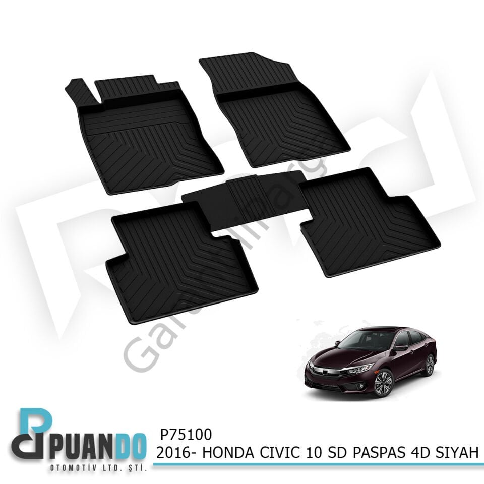 2016- HONDA CIVIC 10 SD PASPAS 4D SIYAH