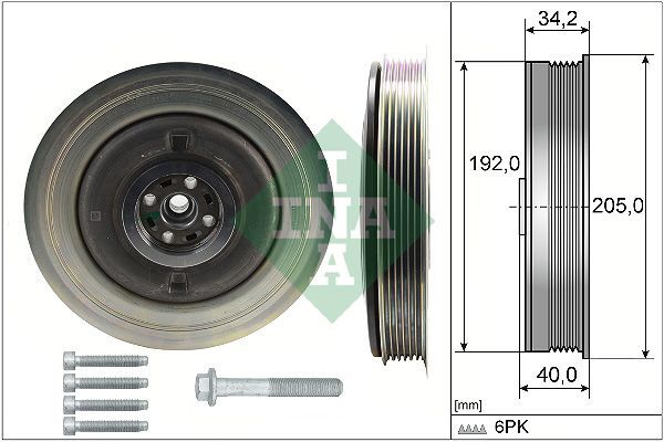 VOLVO Uyumlu 14- KRANK KASNAGI 31401194 INA