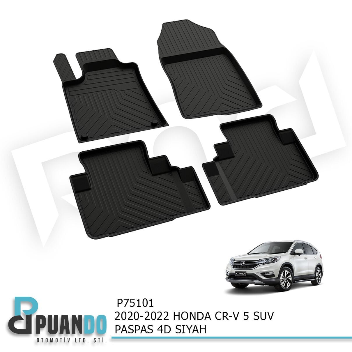 2020-2022 HONDA CR-V 5 SUV PASPAS 4D SIYAH