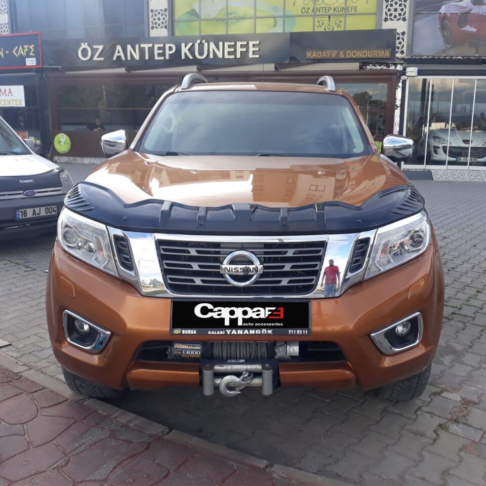 Nissan Navara 2016-2021 Yıl Aralığı Uyumlu Kaput Rüzgarlığı Yarasa Model