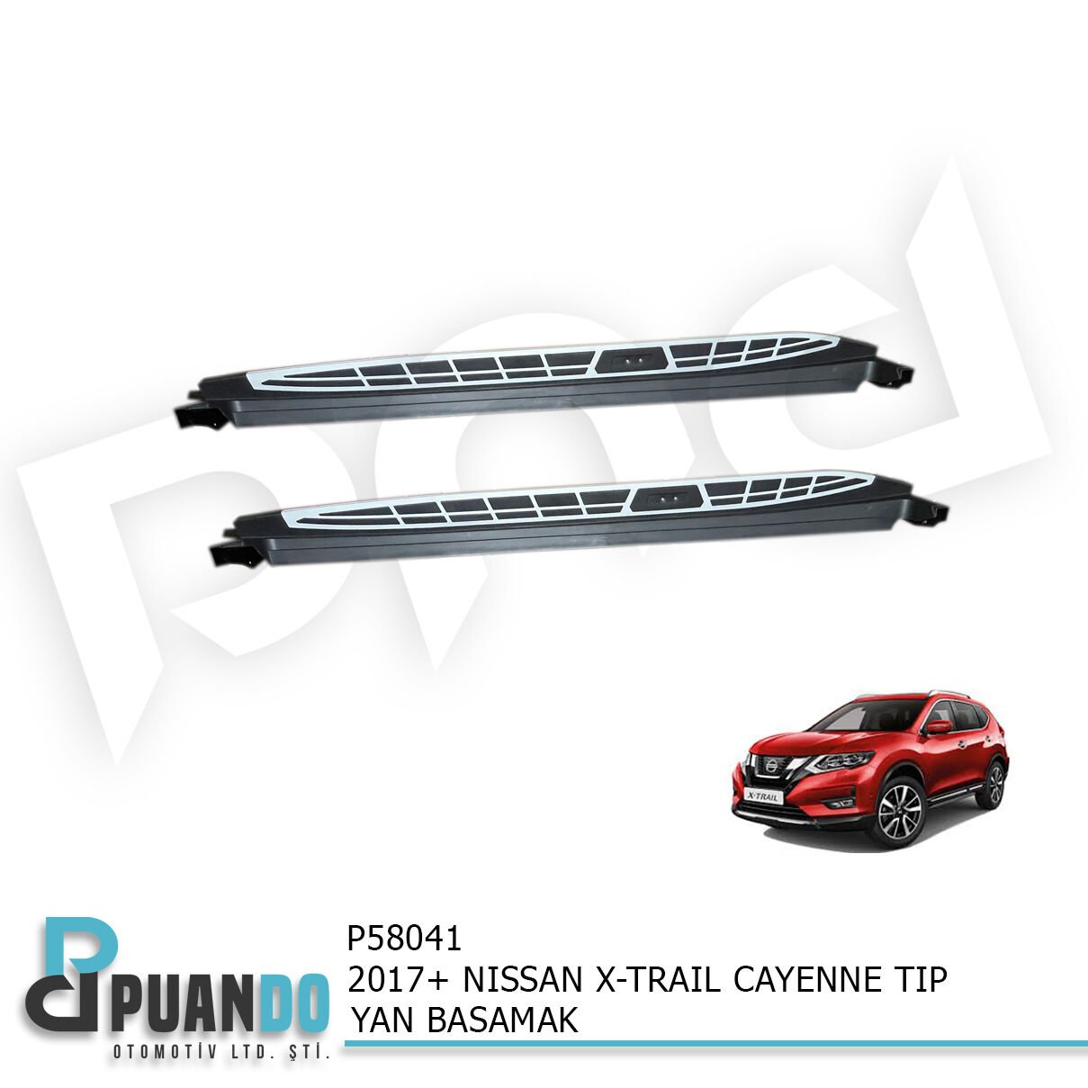 2017+ NISSAN X-TRAIL ON ARKA KORUMA