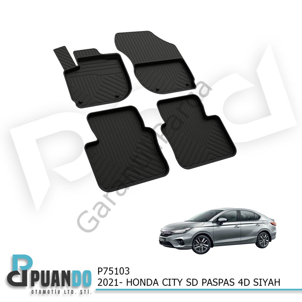 2021- HONDA CITY SD PASPAS 4D SIYAH