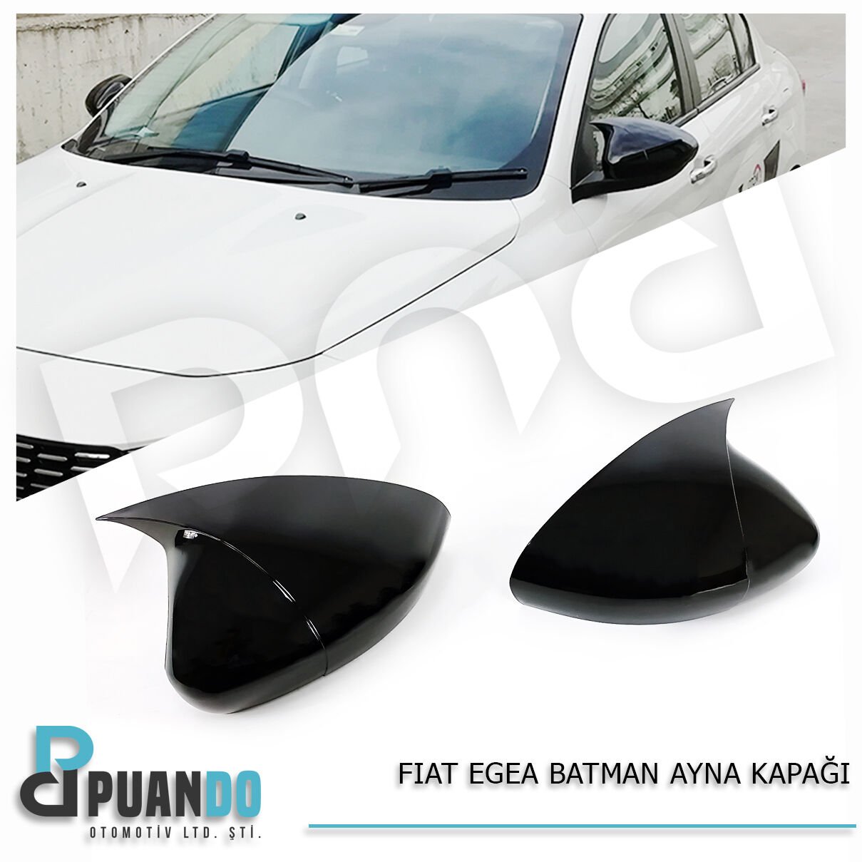 2015+ FIAT EGEA BATMAN YARASA AYNA KAPAGI P.BLACK