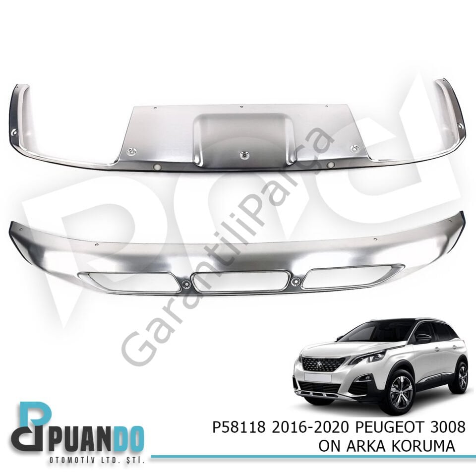 2016+ PEUGEOT 3008 ON ARKA KORUMA