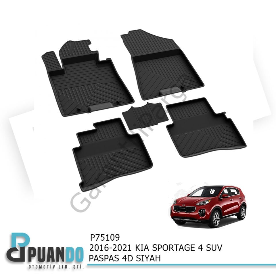 2016-2021 KIA SPORTAGE 4 SUV PASPAS 4D SIYAH
