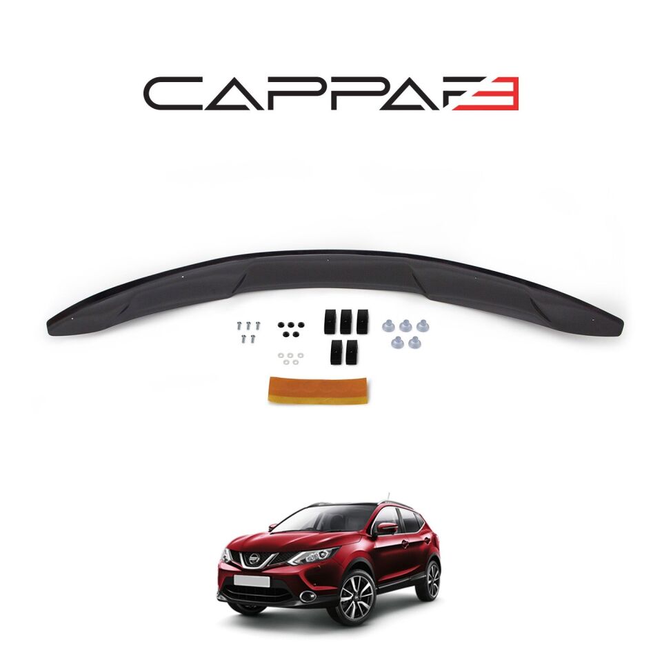 Nissan Qashqai 2014-2016 Yıl Aralığı Uyumlu Kaput Rüzgarlığı 3mm