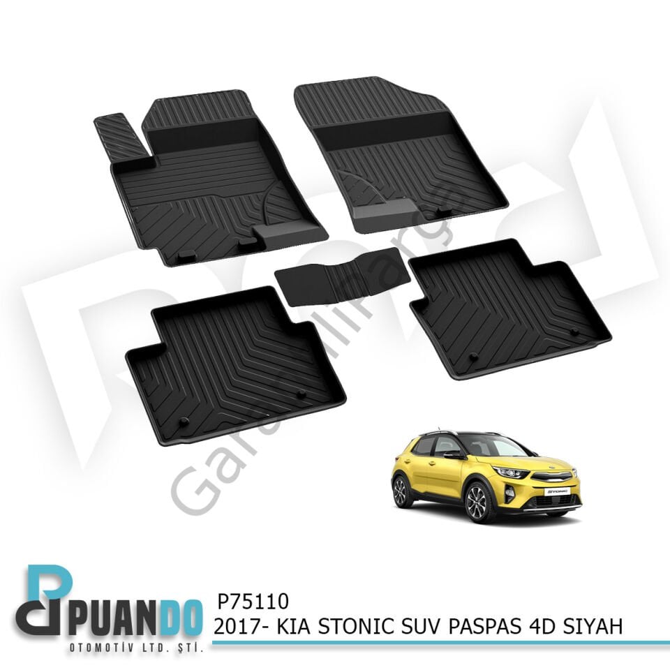 2017- KIA STONIC SUV PASPAS 4D SIYAH