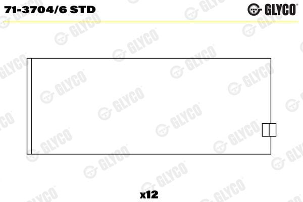 BMW E30-E34-E36-E46-E90-E60 88- KOL YATAK 11247810879 GLYCO