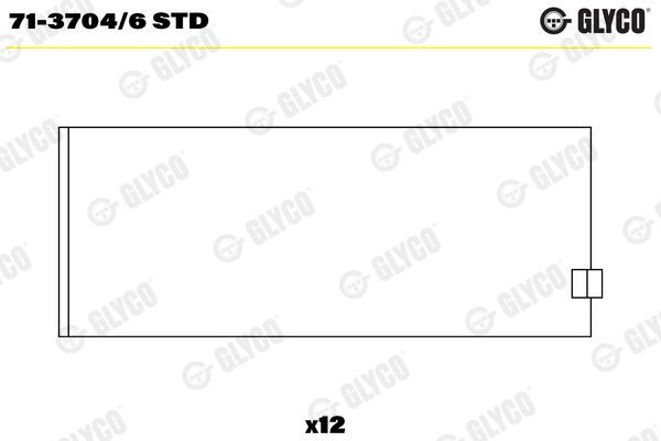 BMW E30-E34-E36-E46-E90-E60 88- KOL YATAK 11247810879 GLYCO