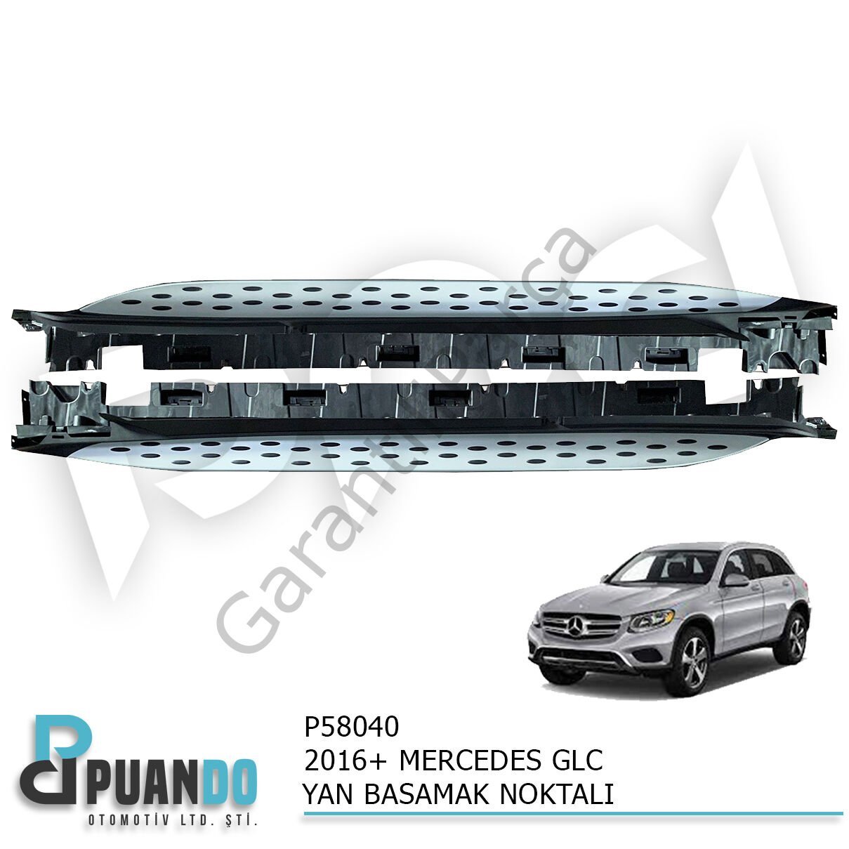 2016+ MERCEDES GLC YAN BASAMAK NOKTALI