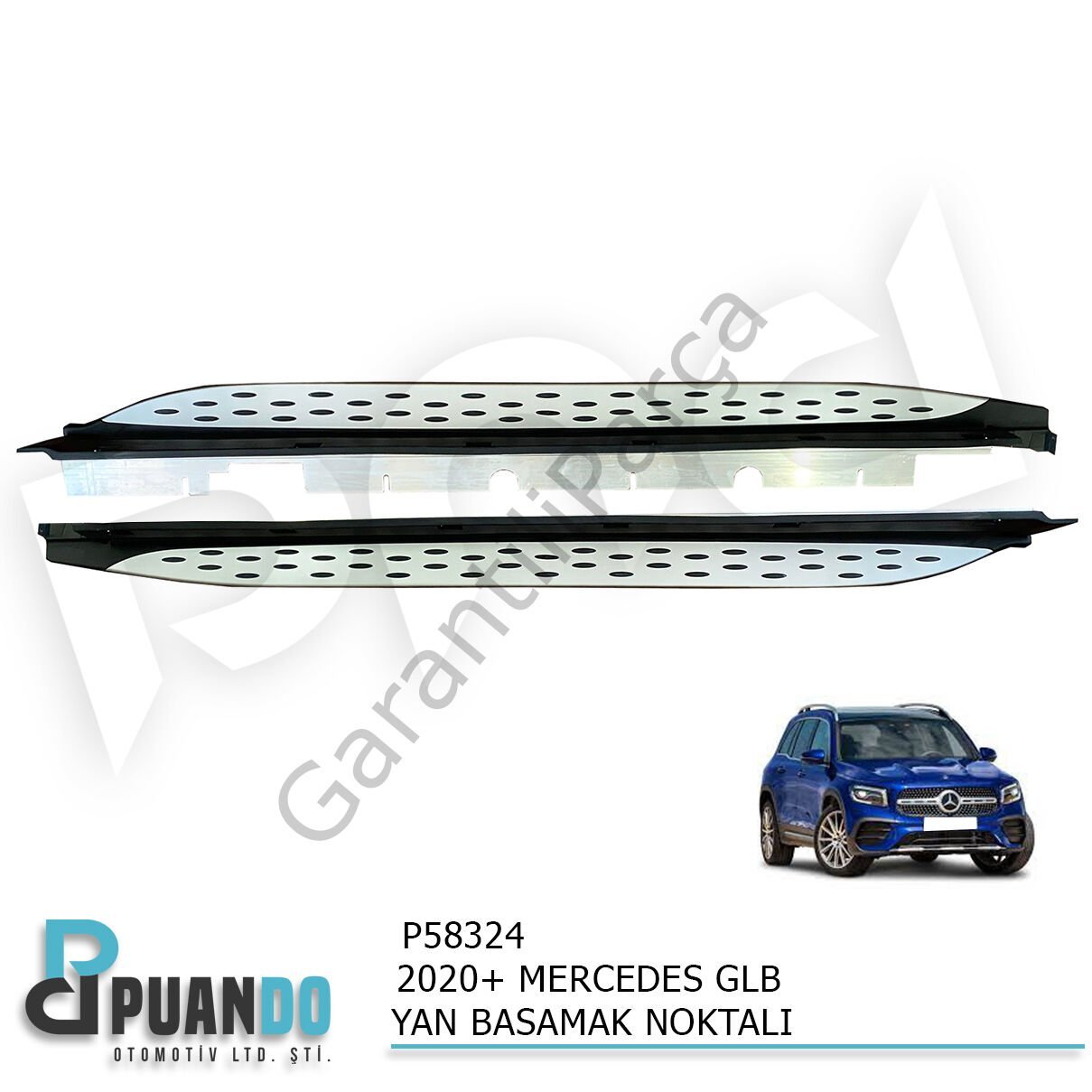 2020+ MERCEDES GLB YAN BASAMAK NOKTALI