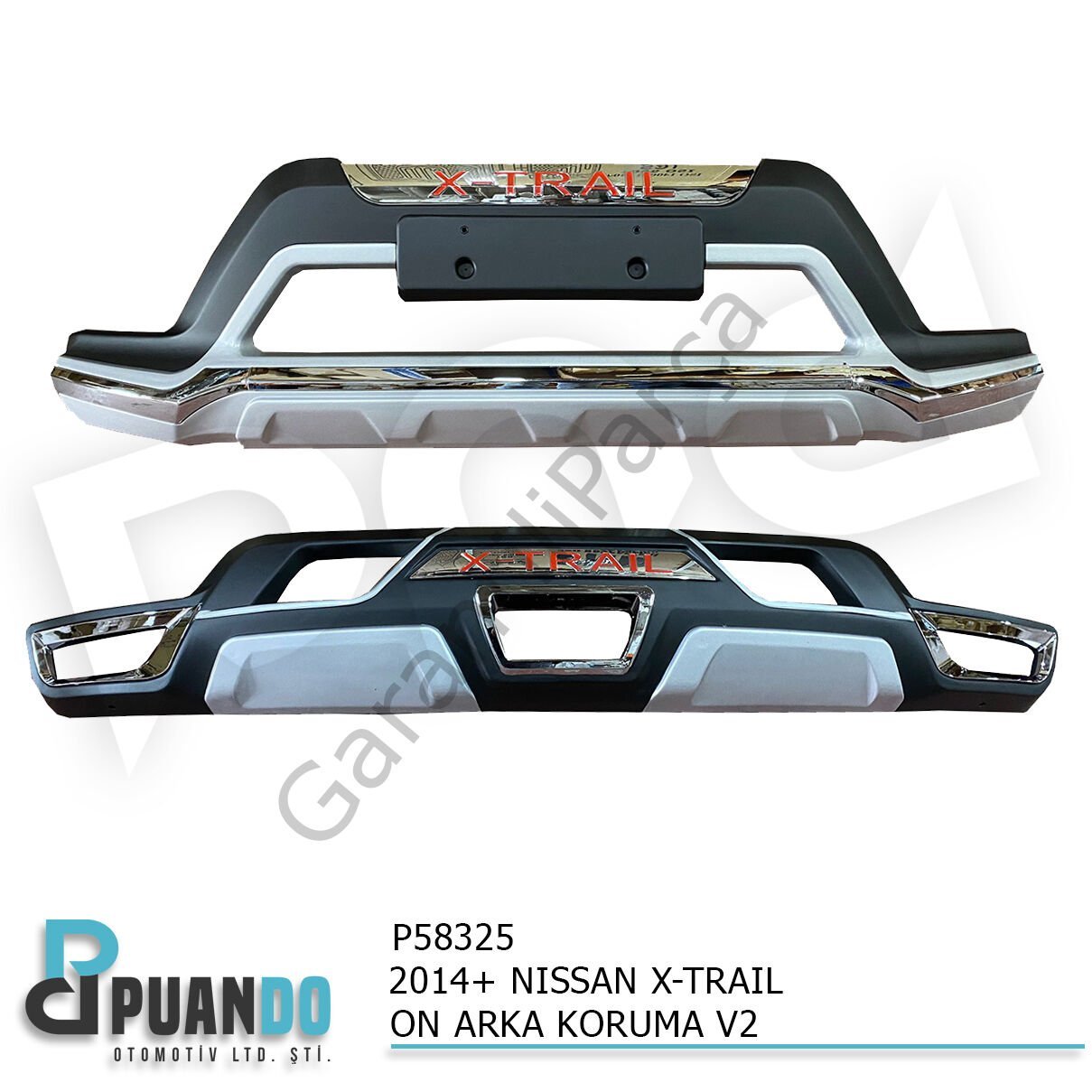 2014+ NISSAN X-TRAIL ON ARKA KORUMA V2