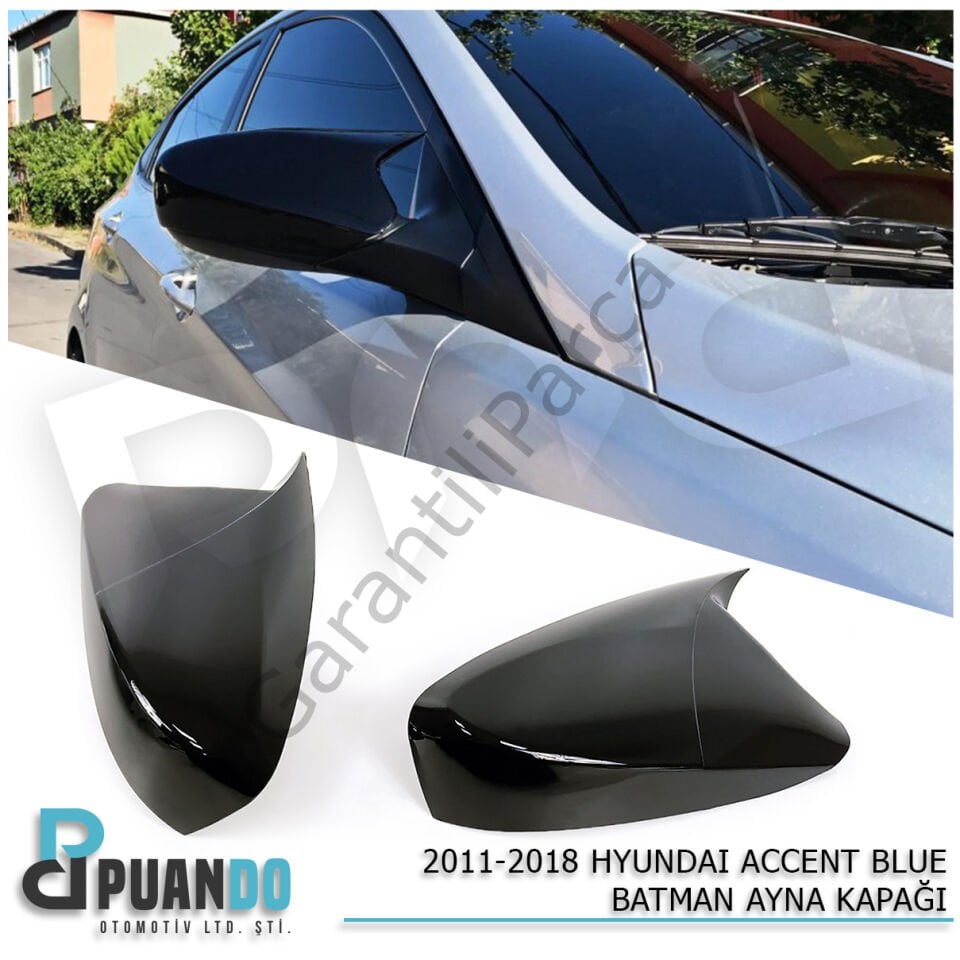 2011-2018 ACCENT BLUE BATMAN YARASA AYNA SINYLSIZ