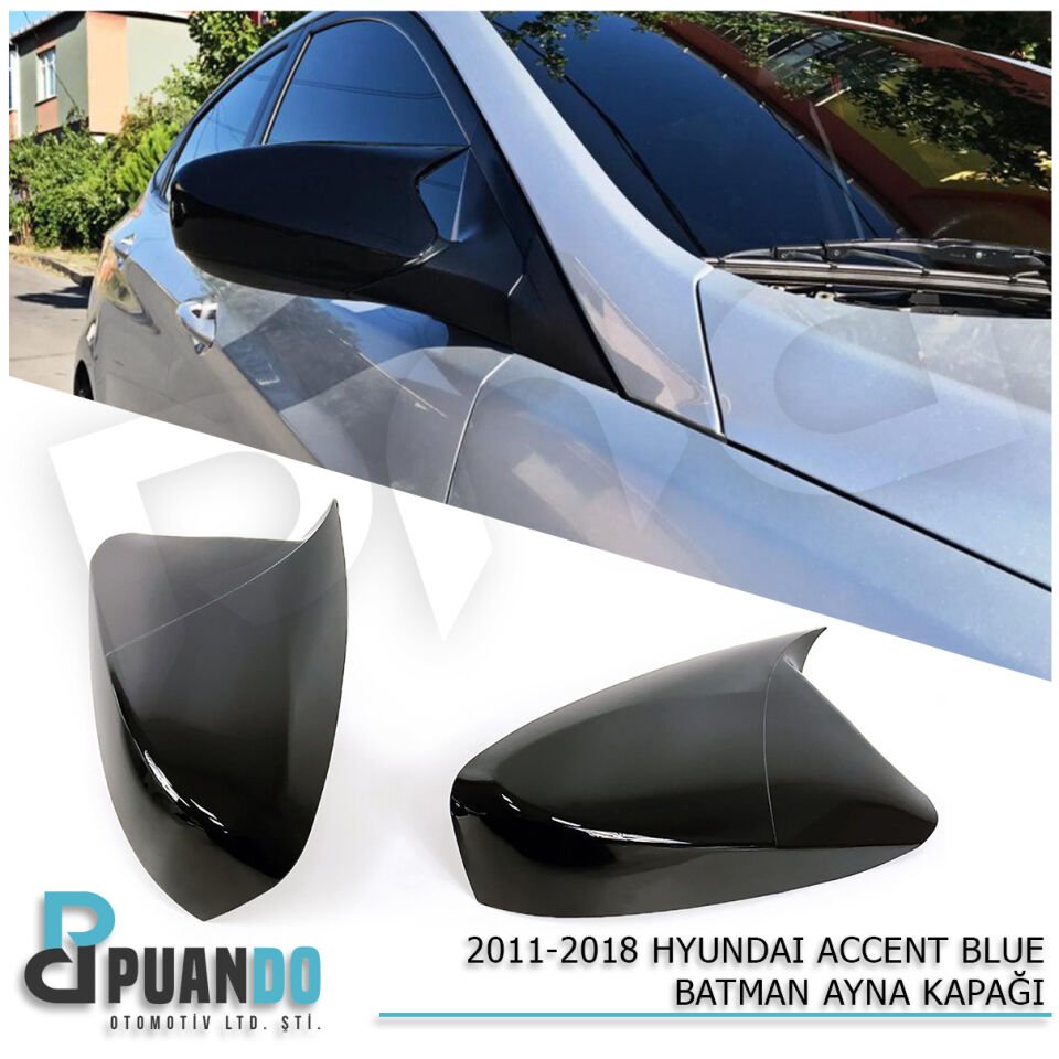 2011-2018 ACCENT BLUE BATMAN YARASA AYNA SINYLSIZ