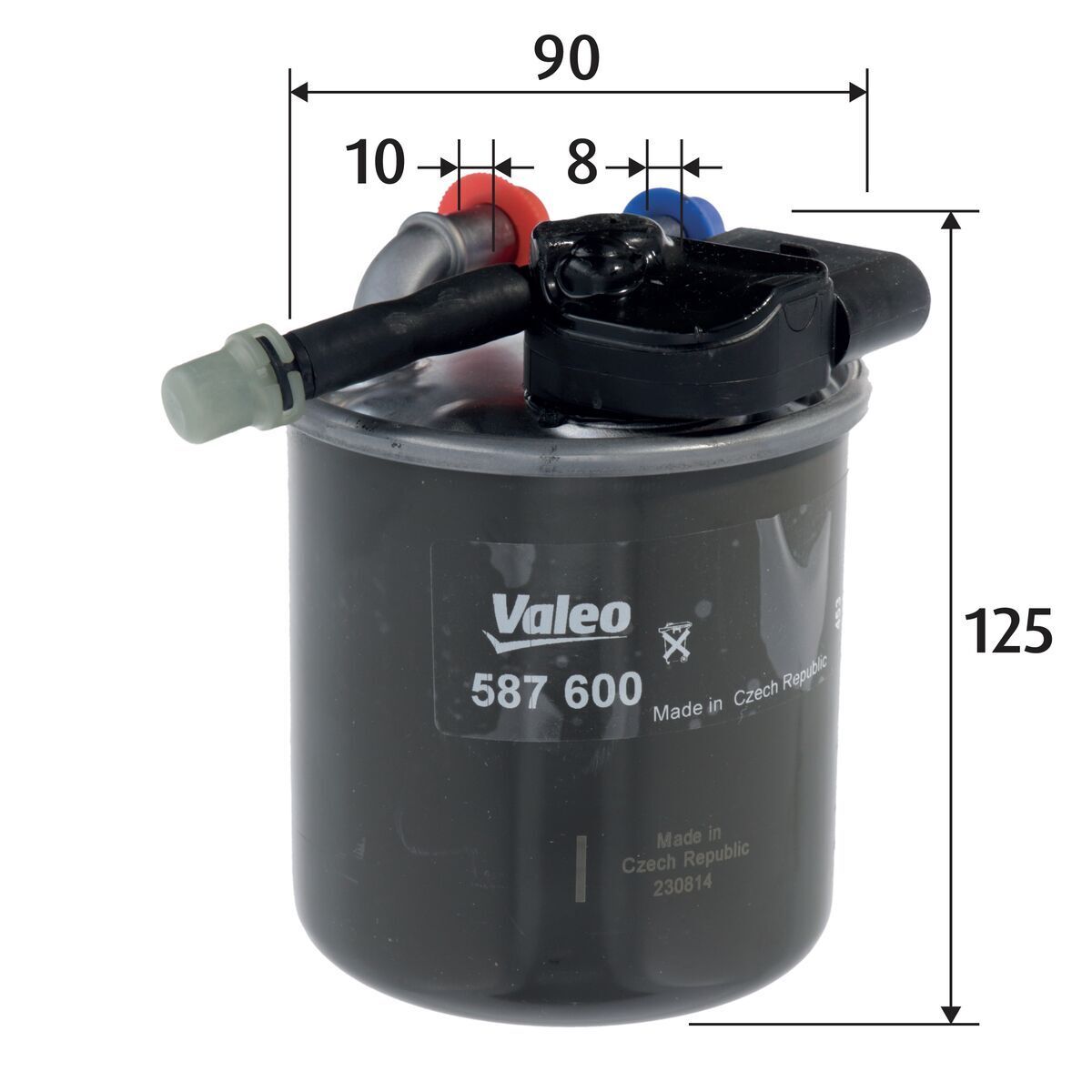 MERCEDES-BENZ W 212-221-222-166-204 08-16 YAKIT FILTRESI A6510902852 VALEO