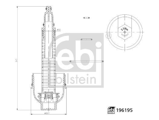 BMW E46 vb. 03-16 YAG FILTRE KAPAGI 11427789323 BSG