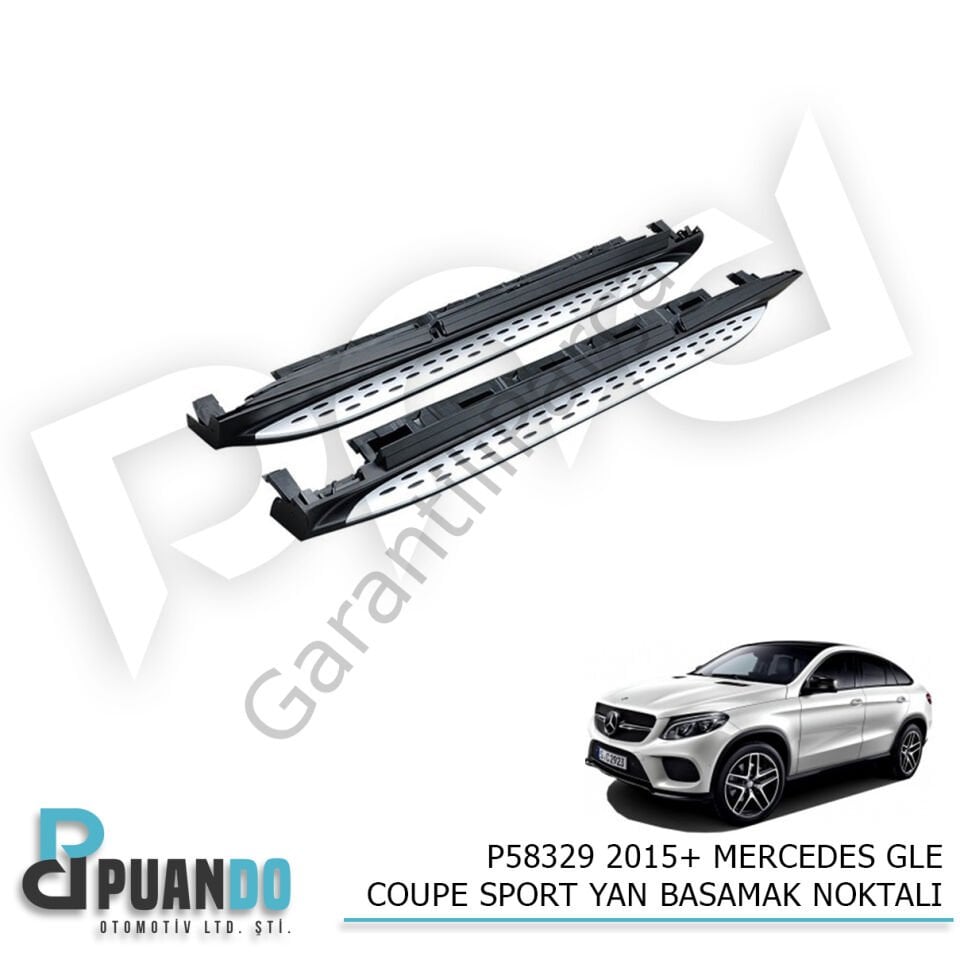 2015+ MERCEDES GLE COUPE SPORT YAN BASAMAK NOKTALI