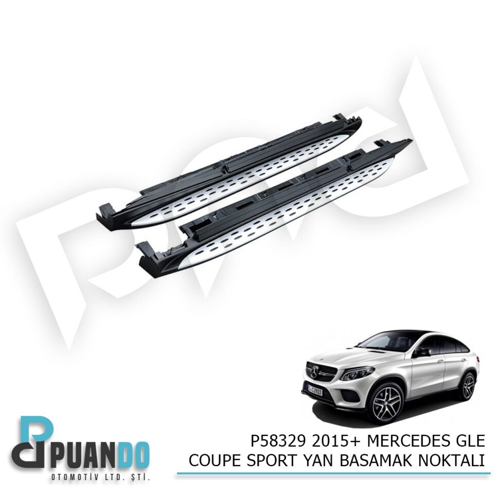 2015+ MERCEDES GLE COUPE SPORT YAN BASAMAK NOKTALI
