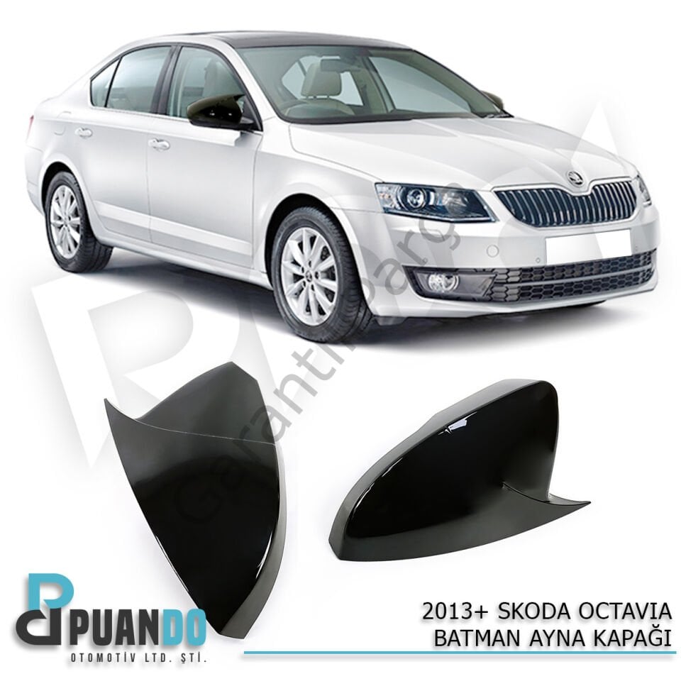 2013-2020 SKODA OCTAVIA MK3 BATMAN YARASA AYNA KAP