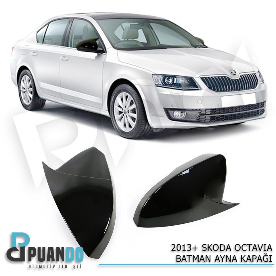 2013-2020 SKODA OCTAVIA MK3 BATMAN YARASA AYNA KAP