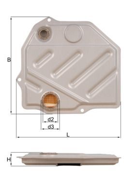 MERCEDES-BENZ 124-201-126-140 85-95 SANZUMAN YAG FILTRESI A1262770295 MAHLE