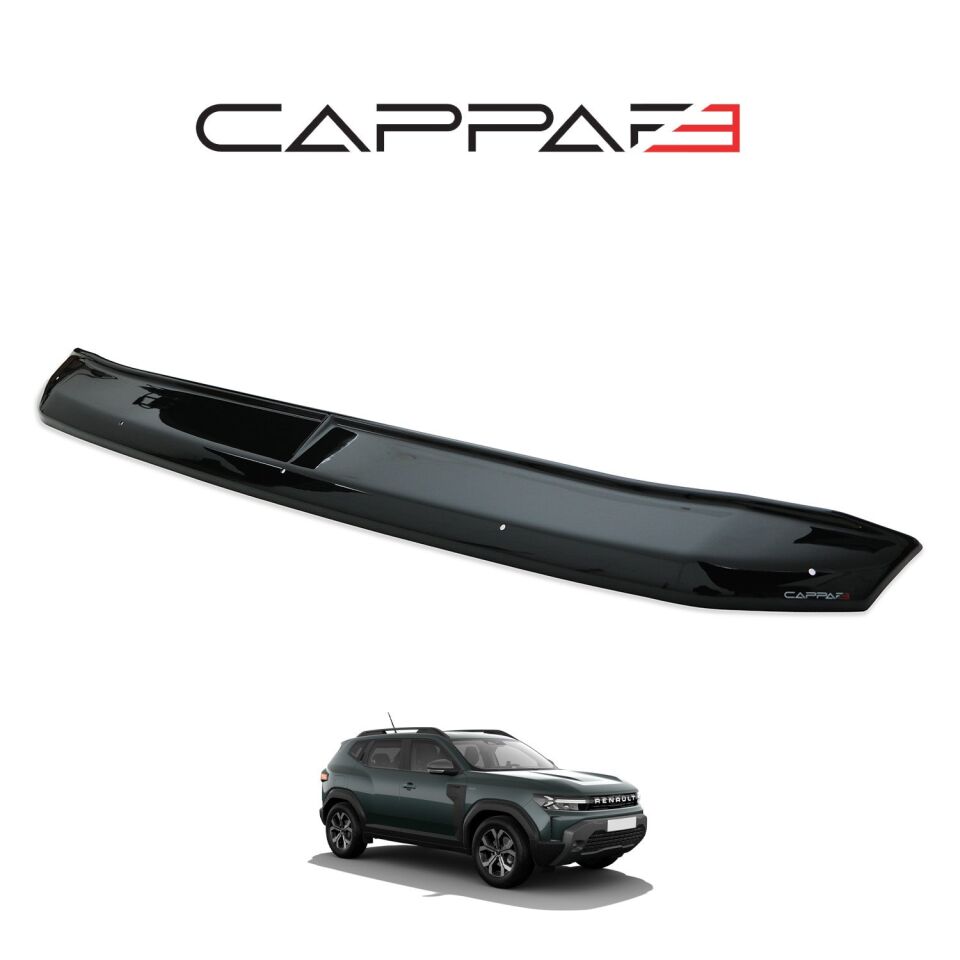 Renault Duster 2024- Yılı ve Sonrası Uyumlu Kaput Rüzgarlığı 3mm