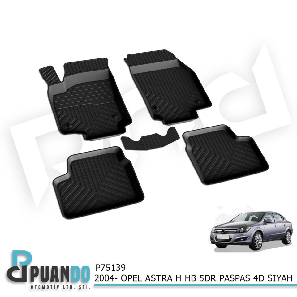 2004- OPEL ASTRA H HB 5KP PASPAS 4D SIYAH