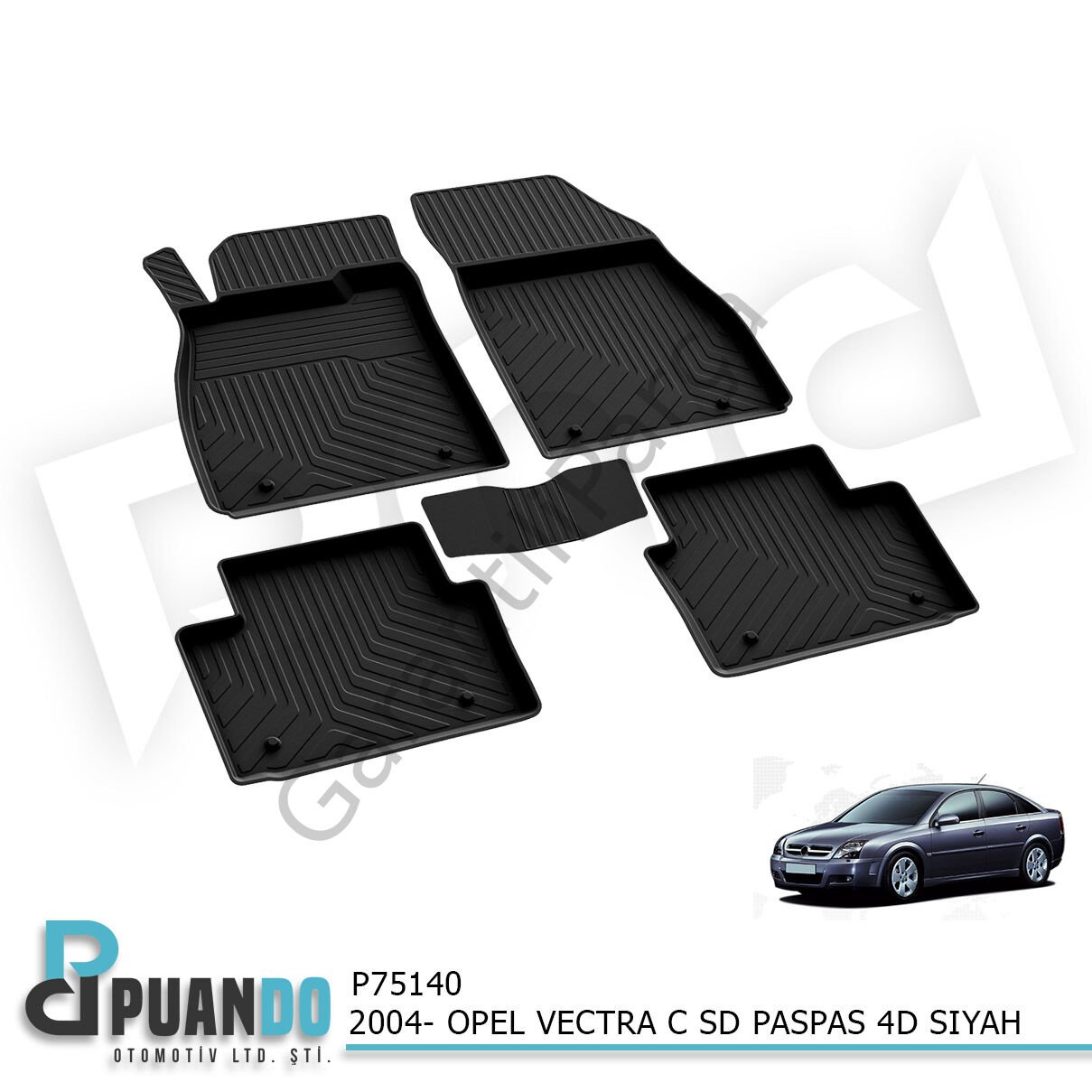 2004- OPEL VECTRA C SD PASPAS 4D SIYAH