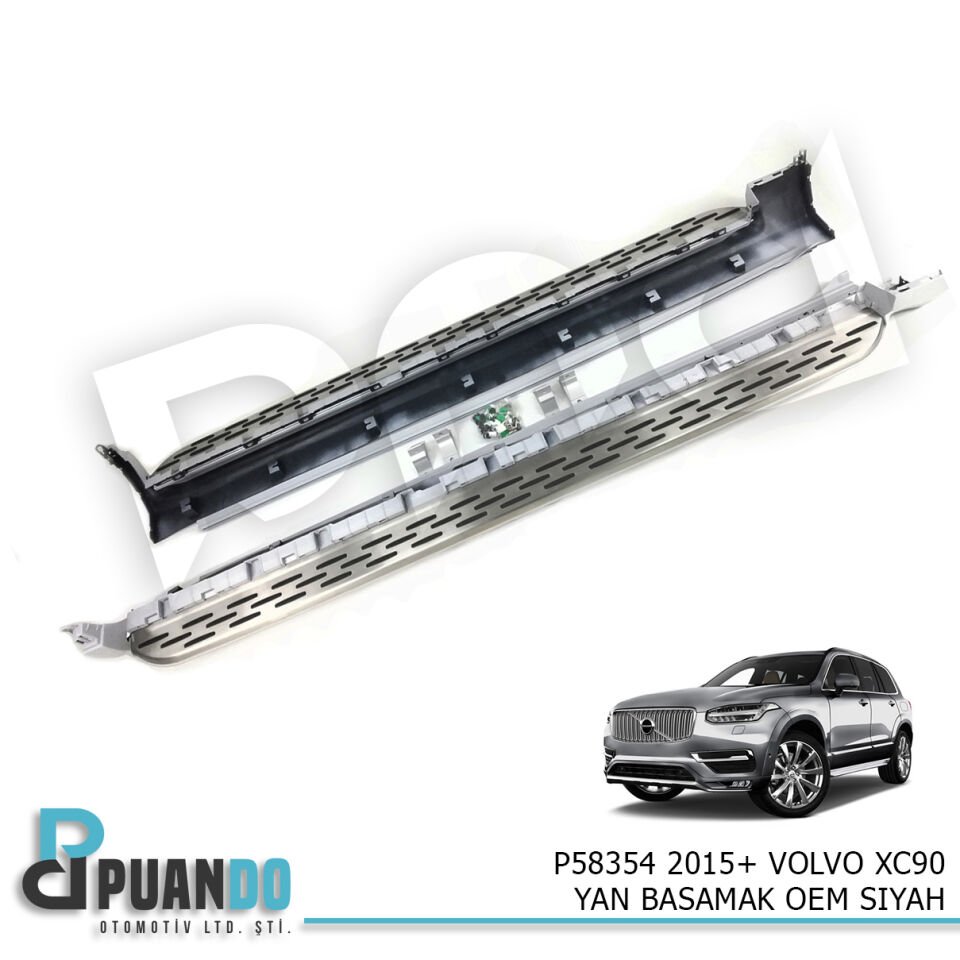 2015+ VOLVO XC90 YAN BASAMAK OEM SIYAH