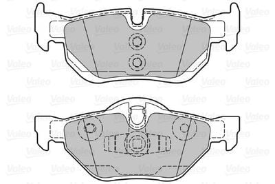 BMW 1 Seri E81 Fren Balatası Arka Valeo 670703-34216774692