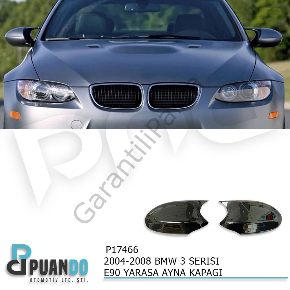 2004-2008 BMW E90 BATMAN YARASA AYNA KAPAGI P.BLAC