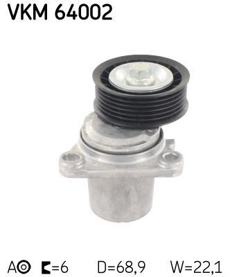 MAZDA 6 (GG, GH) 02-12 V KAYIS GERGISI LFG115980C SKF