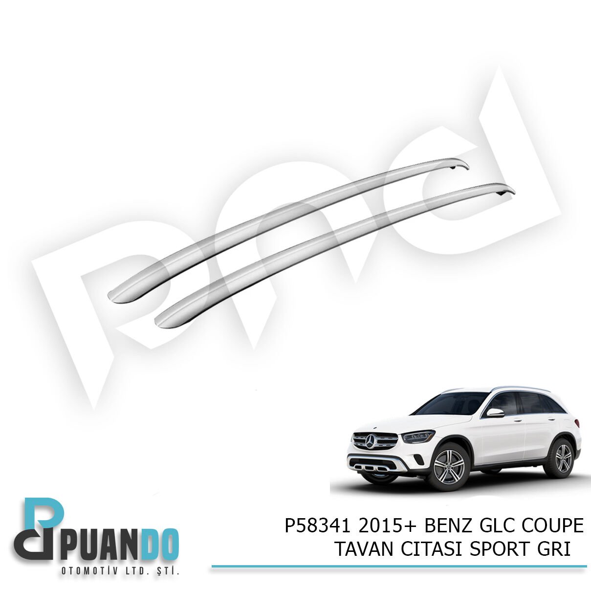 2015+ BENZ GLC COUPE TAVAN CITASI SPORT GRI