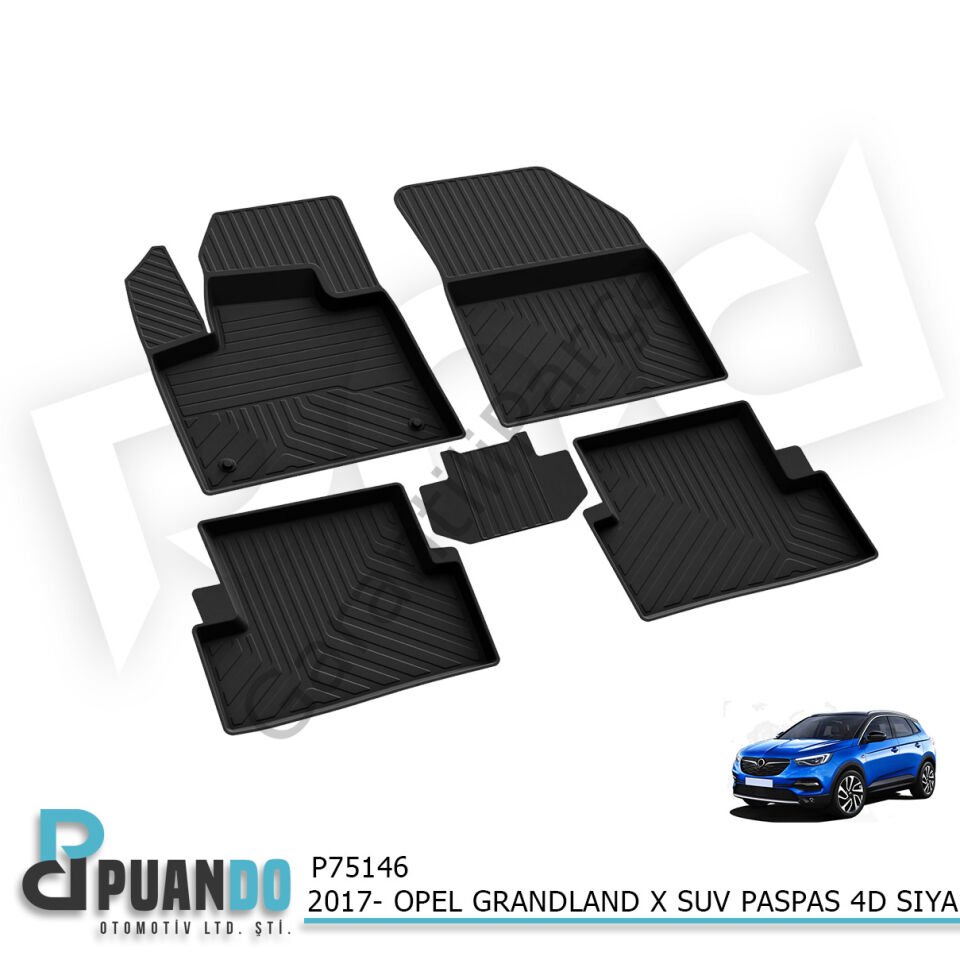 2017- OPEL GRANDLAND X SUV PASPAS 4D SIYAH