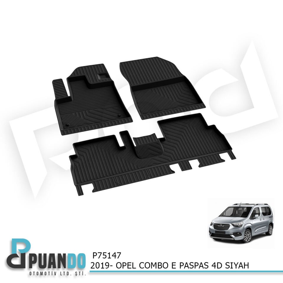 2019- OPEL COMBO E PASPAS 4D SIYAH