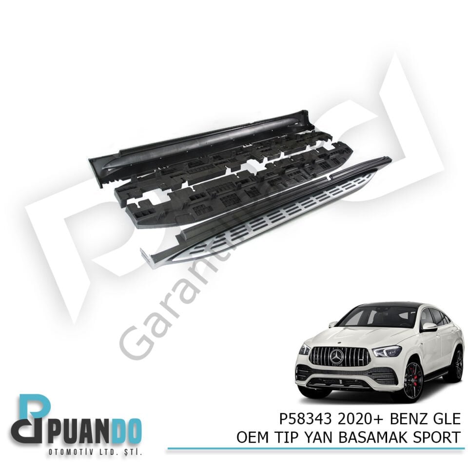 2020+ BENZ GLE OEM TIP YAN BASAMAK SPORT