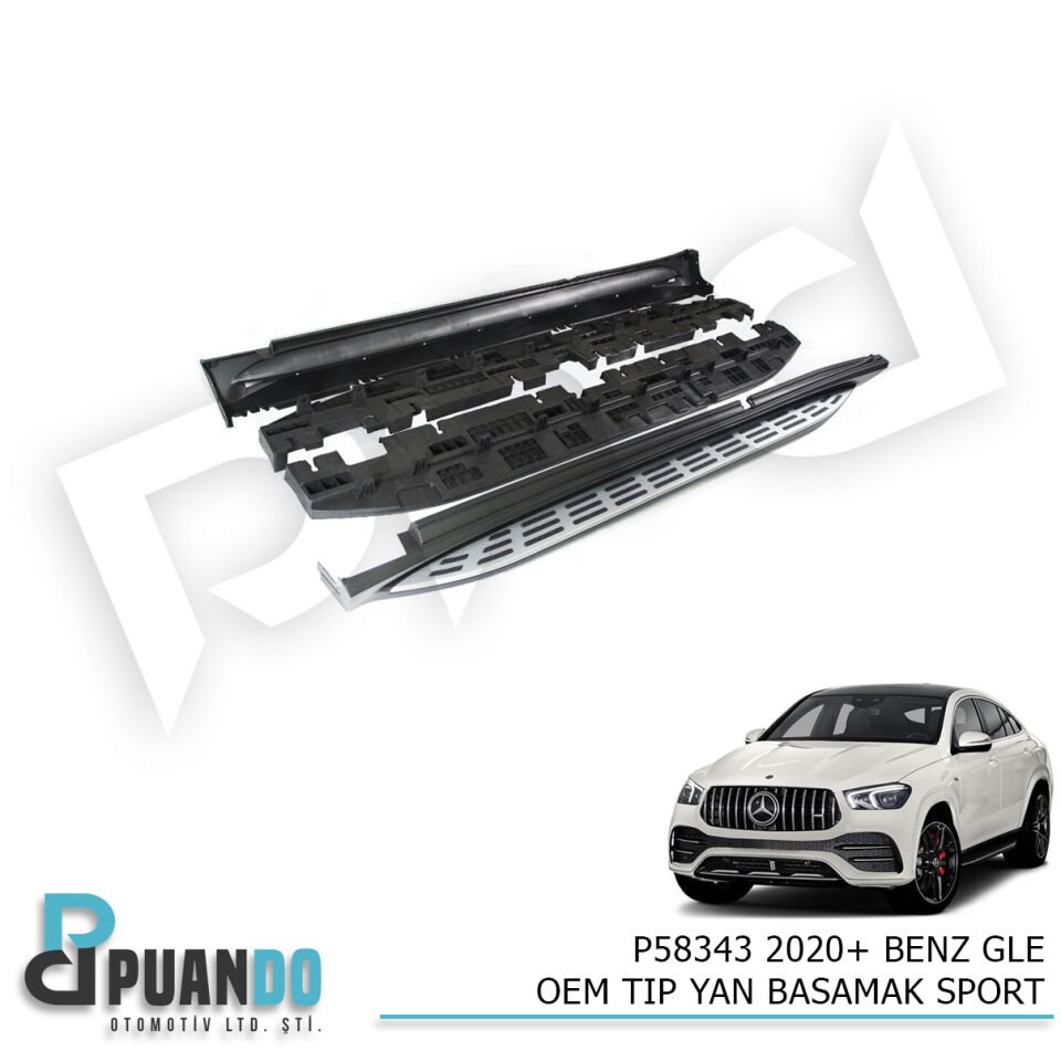 2020+ BENZ GLE OEM TIP YAN BASAMAK SPORT