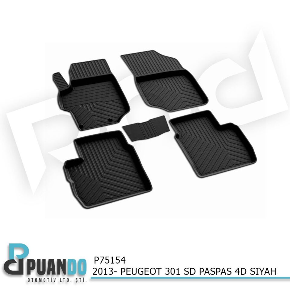 2013- PEUGEOT 301 SD PASPAS 4D SIYAH